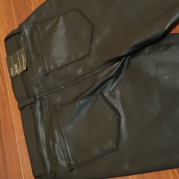 Banana Republic Coated Mid-Rise Skinny Fit Jeans Black Size 6R/28 - Picture 10 of 13